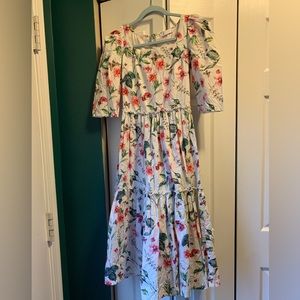 Ivy city co, XXS, floral butterfly dress